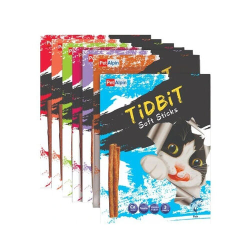 تشویقی گربه مدادی تیدبیت بسته 65 گرمی