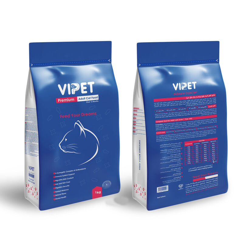 غذای خشک گربه بالغ وی پت مدل پرمیوم وزن 1 کیلوگرم gallery1